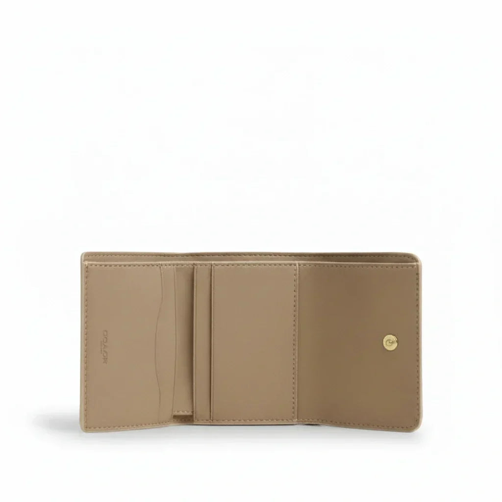 Das Signature Kartenetui – Gold/Elfenbein