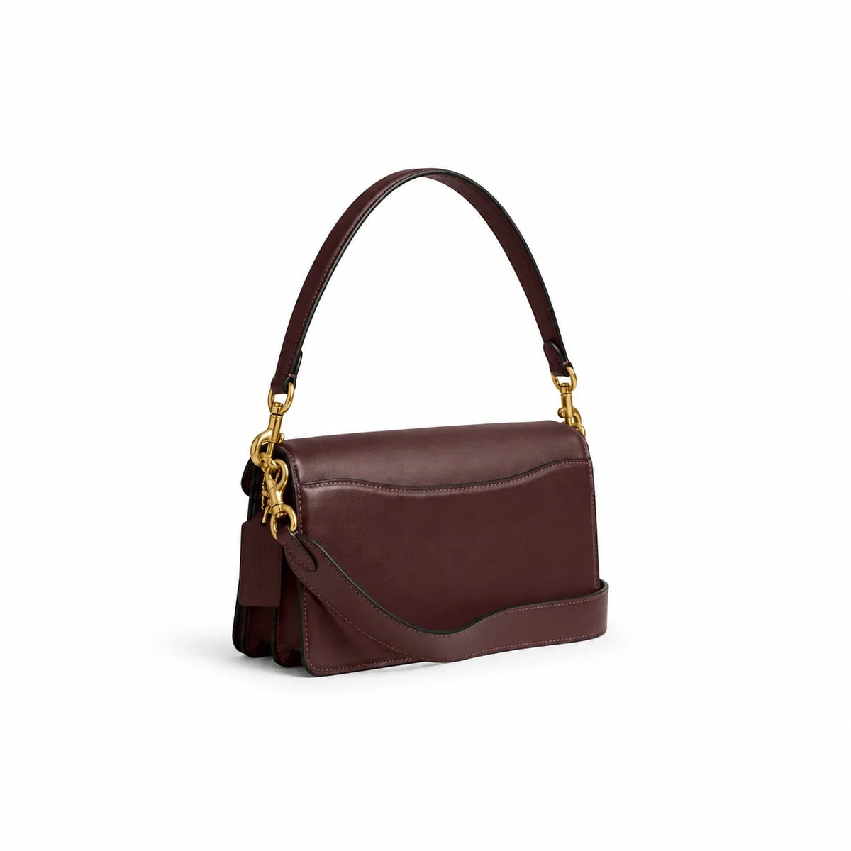 Tabby Schultertasche 26 – Messing/Ahorn